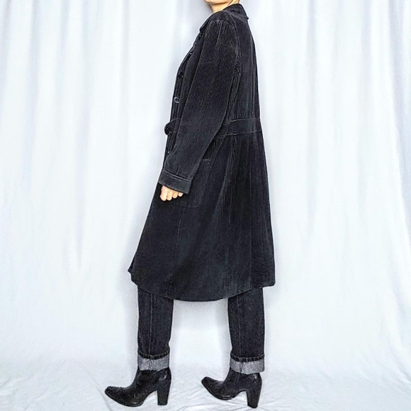 🛑 SOLD 🛑 Wide wale corduroy long vintage jacket - Picture 3 of 8